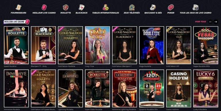 Lunubet Casino live