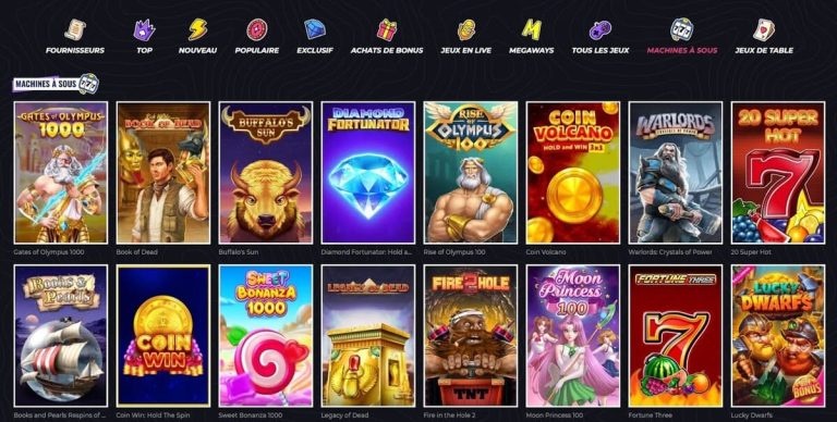 Lunubet Casino machines à sous